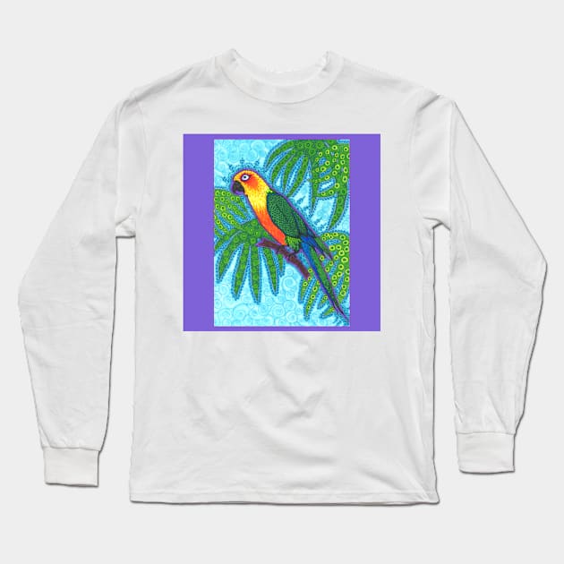 Ronnell's Parrot Long Sleeve T-Shirt by JoonMoon